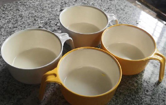 Thật tốt! Làm Bát Melamine 2 Màu