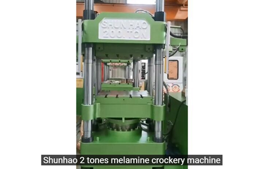 Máy tạo khuôn Melamine hai màu --- Nhà máy Shunhao