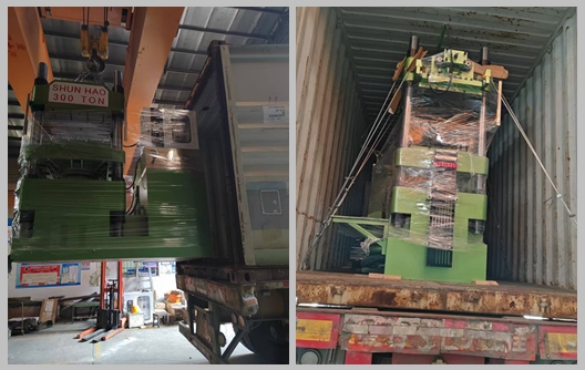 Vận chuyển máy ép khuôn melamine tự động và máy gia nhiệt sơ bộ